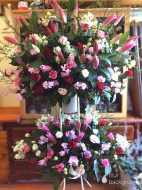 お祝スタンド｜「花倶楽部マーラリッシュ」　（青森県八戸市の花キューピット加盟店 花屋）のブログ