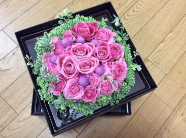 BOX フラワーアレンジメント｜「花倶楽部マーラリッシュ」　（青森県八戸市の花キューピット加盟店 花屋）のブログ