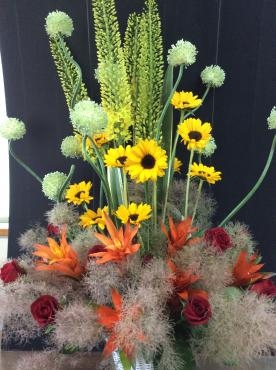 ビタミンカラーのアレンジ｜「花倶楽部マーラリッシュ」　（青森県八戸市の花キューピット加盟店 花屋）のブログ